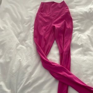 Sonic pink align leggings